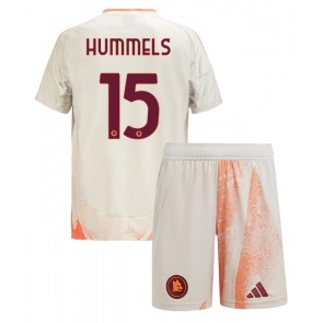 AS Roma Mats Hummels #15 Gostujuci Dres za Dječji 2024-25 Kratak Rukavima (+ kratke hlače)